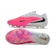 Tacón de Fútbol Nike Phantom 6 Low Elite FG Rosa Blanco Negro