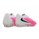 Tacón de Fútbol Nike Phantom 6 Low Elite FG Rosa Blanco Negro