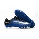 Zapatillas de fútbol Nike Mercurial Vapor 11 FG Azul Blanco Negro