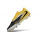 Tacón de Fútbol Nike Phantom 6 Low Elite FG Amarillo Negro Plateada