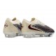 Tacón de Fútbol Nike Phantom 6 Low Elite FG Rojo Crema Negro