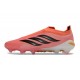 Tacos de Futbol Adidas Predator Laceless Elite FG Rosa Negro