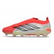 Adidas Predator Laceless Elite FG Rojo Lúcido Negro Ftwr Blanco