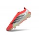 Adidas Predator Laceless Elite FG Rojo Lúcido Negro Ftwr Blanco