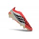 Adidas Predator Laceless Elite FG Rojo Lúcido Negro Ftwr Blanco