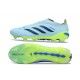 Tacos de Futbol Adidas Predator Laceless Elite FG Azul