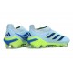 Tacos de Futbol Adidas Predator Laceless Elite FG Azul
