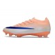Bota Nike Air Zoom Mercurial Vapor 17 Elite FG Naranja Azul