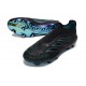 Tacos de Futbol Adidas Predator Laceless Elite FG Negro Azul