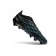 Tacos de Futbol Adidas Predator Laceless Elite FG Negro Azul