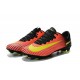 Zapatillas de fútbol para Hombre - Nike Mercurial Vapor XI FG Naranja Negro Amarillo