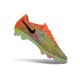 Bota Nike Air Zoom Mercurial Vapor 17 Elite FG Naranja Volti Negro