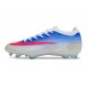 Bota Nike Air Zoom Mercurial Vapor 17 Elite FG Azul Blanco Rojo
