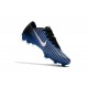 Zapatillas de fútbol Nike Mercurial Vapor 11 FG Azul Blanco Negro