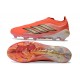 Tacos de Futbol Adidas Predator Laceless Elite FG Solar Turbo Cromo Termal Negro