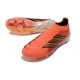 Tacos de Futbol Adidas Predator Laceless Elite FG Solar Turbo Cromo Termal Negro