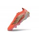 Tacos de Futbol Adidas Predator Laceless Elite FG Solar Turbo Cromo Termal Negro