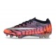 Bota Nike Air Zoom Mercurial Vapor 17 Elite FG Naranja Negro Dorada