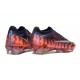 Bota Nike Air Zoom Mercurial Vapor 17 Elite FG Naranja Negro Dorada