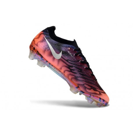 Bota Nike Air Zoom Mercurial Vapor 17 Elite FG Naranja Negro Dorada