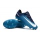 Zapatillas de fútbol Nike Mercurial Vapor 11 FG Obsidiana Blanco Azul Gamma Azul Glaciar
