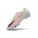 Bota Nike Air Zoom Mercurial Vapor 17 Elite FG Blanco Naranja Dorado
