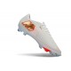 Bota Nike Air Zoom Mercurial Vapor 17 Elite FG Blanco Naranja Dorado
