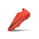 Bota Nike Air Zoom Mercurial Vapor 17 Elite FG Rojo Dorada