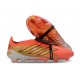 Botines Adidas Predator 26 Elite FT FG Naranja Dorada Negro