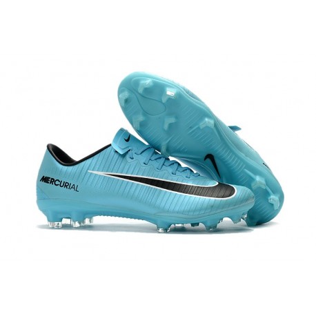 Zapatillas de fútbol para Hombre - Nike Mercurial Vapor XI FG Azul Negro