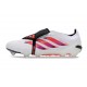 Botines Adidas Predator 26 Elite FT FG Blanco Rojo Negro