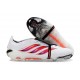 Botines Adidas Predator 26 Elite FT FG Blanco Rojo Negro