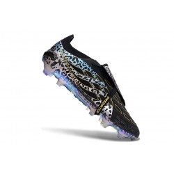 Botines Adidas Predator 26 Elite FT FG x Kaka Negro Dorado Metalizado
