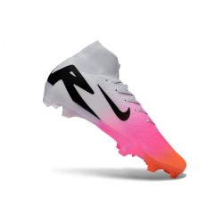 Zapatos Nike Zoom Mercurial Superfly 10 Elite FG Rosa Negro Blanco