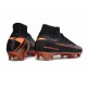 Zapatos Nike Zoom Mercurial Superfly 10 Elite FG Negro Naranja