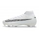 Zapatos Nike Zoom Mercurial Superfly 10 Elite FG Blanco Negro