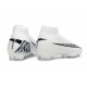 Zapatos Nike Zoom Mercurial Superfly 10 Elite FG Blanco Negro