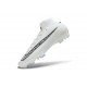 Zapatos Nike Zoom Mercurial Superfly 10 Elite FG Blanco Negro