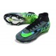 Zapatos Nike Zoom Mercurial Superfly 10 Elite FG Negro Verde
