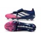 Botines Adidas Predator 26 Elite FT FG Rosa Azul Plateado