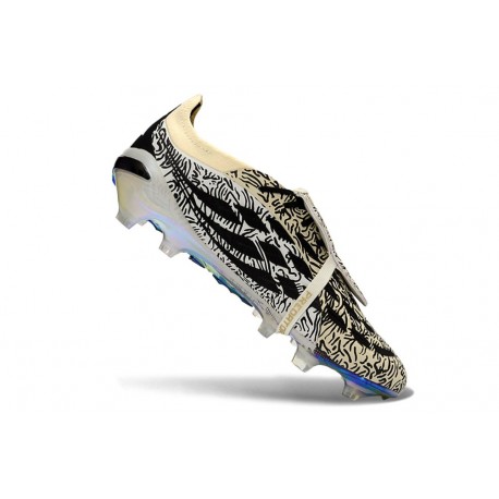 Botines Adidas Predator 26 Elite FT FG Beis Negro