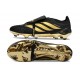 Botines Adidas Predator 26 Elite FT FG Negro Dorado