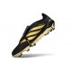 Botines Adidas Predator 26 Elite FT FG Negro Dorado