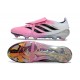 Botines Adidas Predator 26 Elite FT FG Rosa Negro Blanco