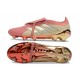 Botines Adidas Predator 26 Elite FT FG Rosa Plateado