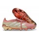 Botines Adidas Predator 26 Elite FT FG Rosa Plateado