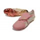 Botines Adidas Predator 26 Elite FT FG Rosa Plateado
