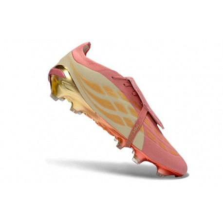 Botines Adidas Predator 26 Elite FT FG Rosa Plateado