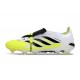 Botines Adidas Predator 26 Elite FT FG Blanco Negro Amarillo