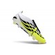 Botines Adidas Predator 26 Elite FT FG Blanco Negro Amarillo